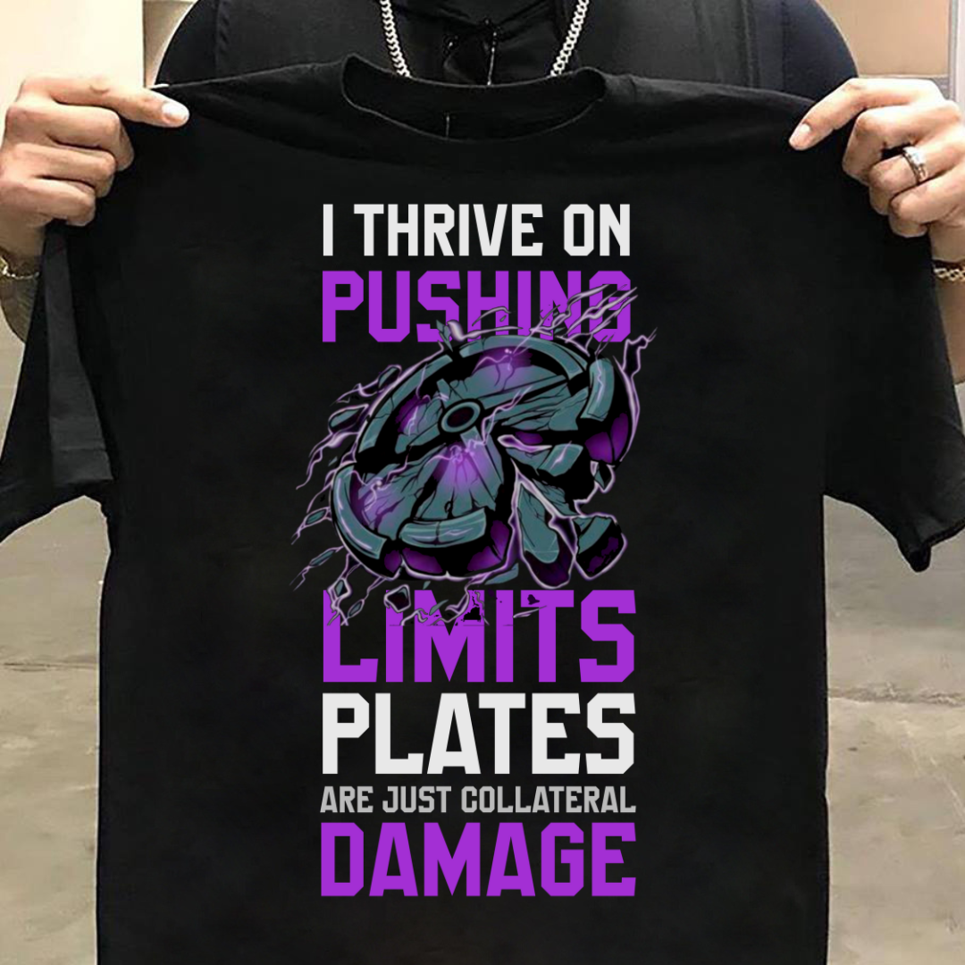 PLATES ARE JUST COLLATERAL DAMAGE