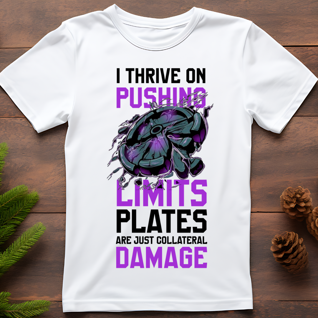 PLATES ARE JUST COLLATERAL DAMAGE