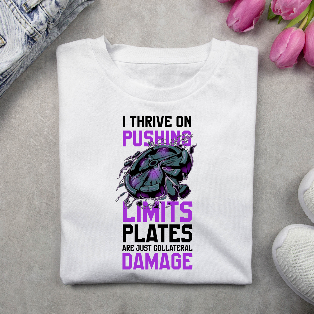 PLATES ARE JUST COLLATERAL DAMAGE