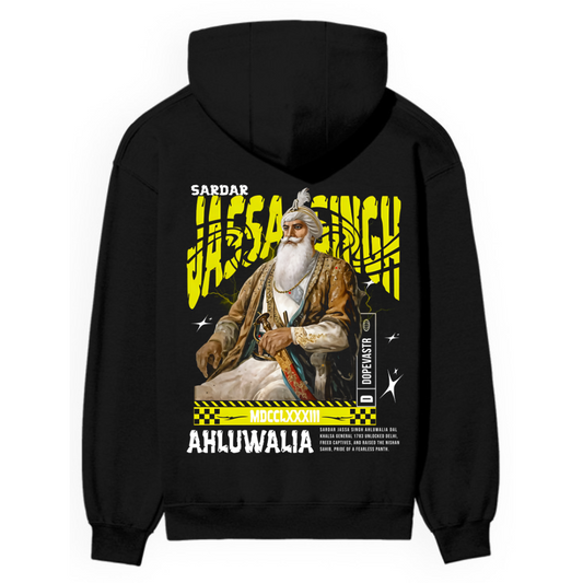 SARDAR JASSA SINGH AHLUWALIA - BLACK HOODIE